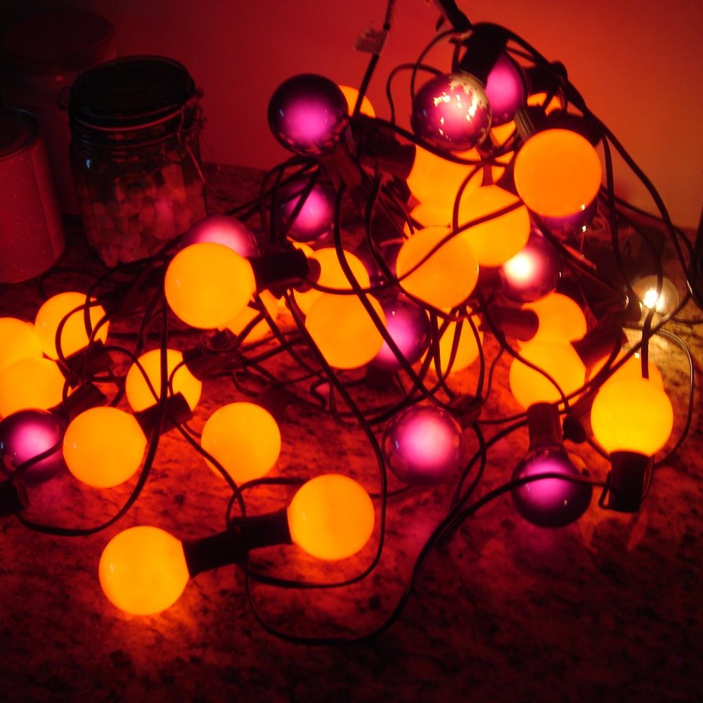 2 sets halloween string lights
